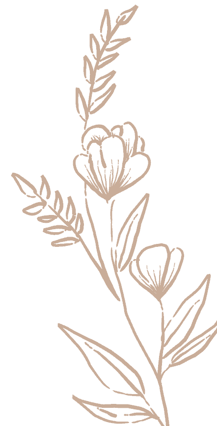 Elegantes Blumenmotiv für Hochzeitsfotografie von Miriam Weimer.