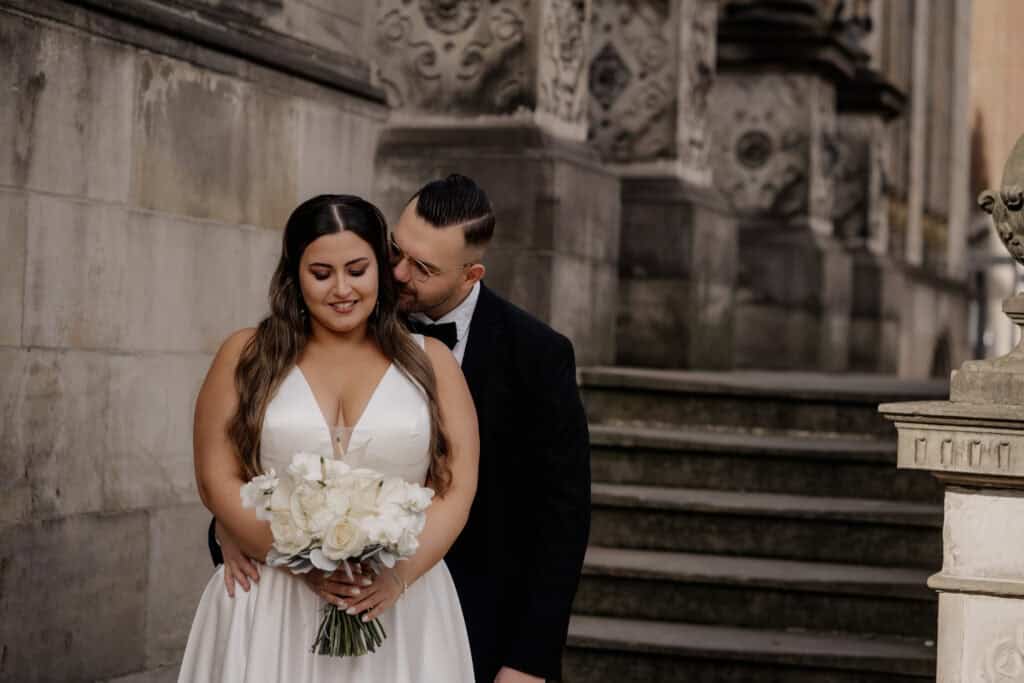 Braut und Bräutigam bei Insposhooting in Bremen, Miriam Weimer.